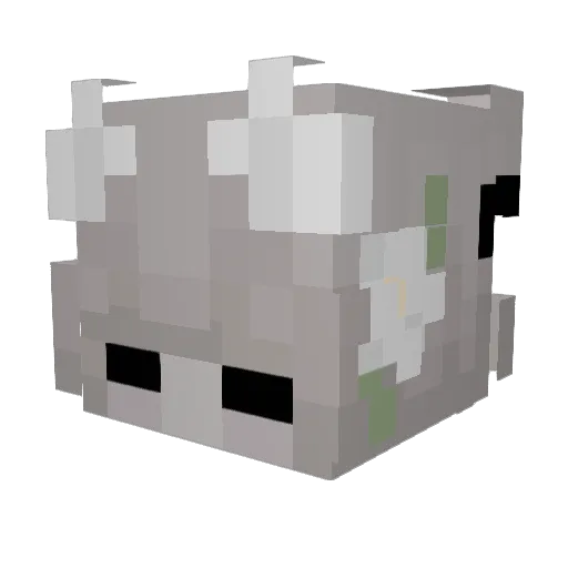 wushuhm Minecraft avatar head, 3D render