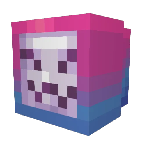 wutq5149 Minecraft avatar head, 3D render