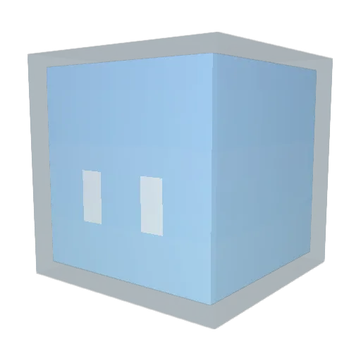 ww0nderful Minecraft avatar head, 3D render