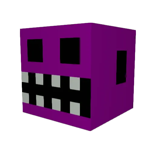 wwchaseww Minecraft avatar head, 3D render