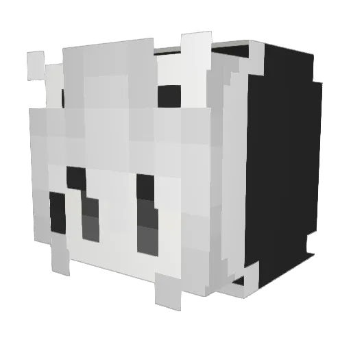 wwjava Minecraft avatar head, 3D render