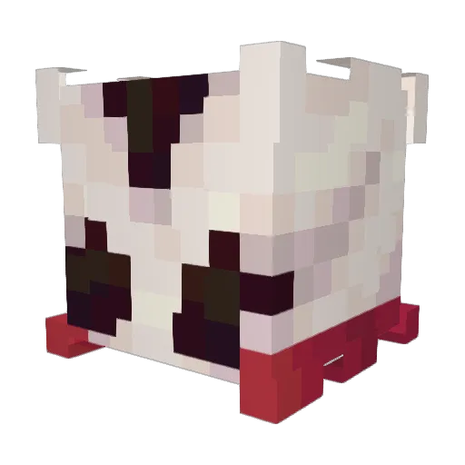 wwrf Minecraft avatar head, 3D render