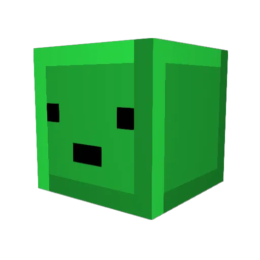 wwtab Minecraft avatar head, 3D render