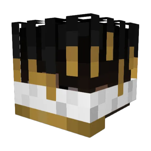 www89 Minecraft avatar head, 3D render
