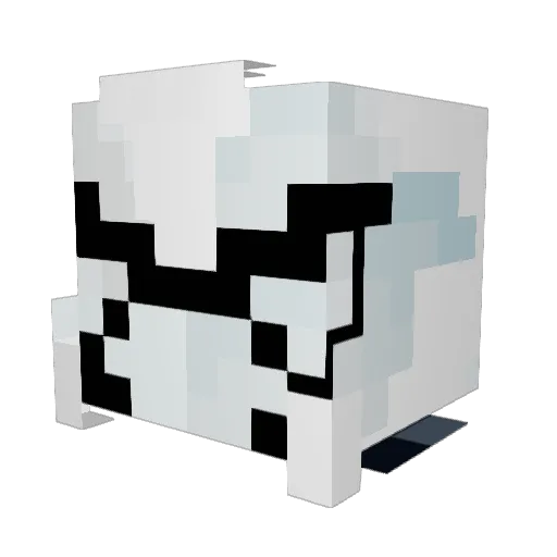 wyattavenger Minecraft avatar head, 3D render