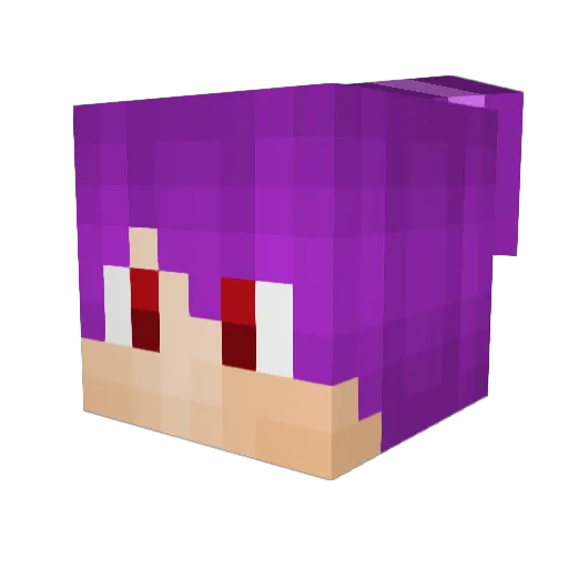 wyattjoh Minecraft avatar head, 3D render