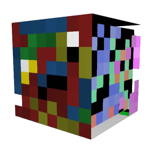 wyatttoast Minecraft avatar head, 3D render