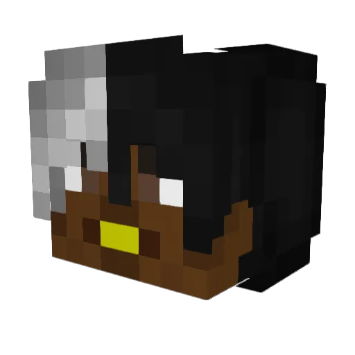 wyattw27 Minecraft avatar head, 3D render