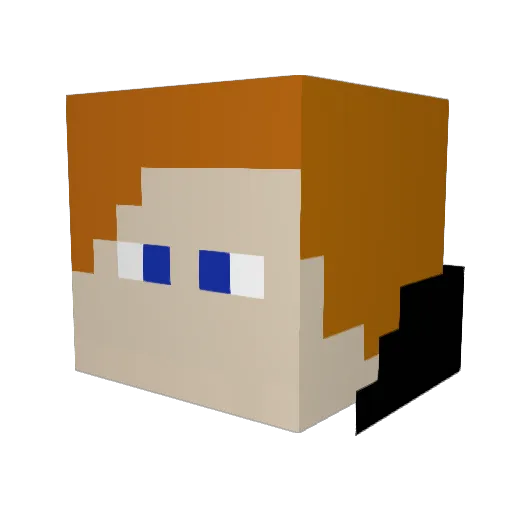 wyeet_thomass Minecraft avatar head, 3D render
