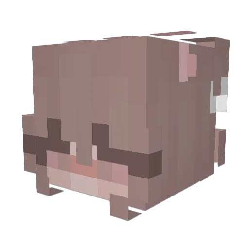 wygr4lam Minecraft avatar head, 3D render