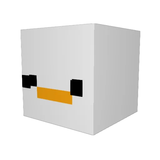wymbroimalex Minecraft avatar head, 3D render
