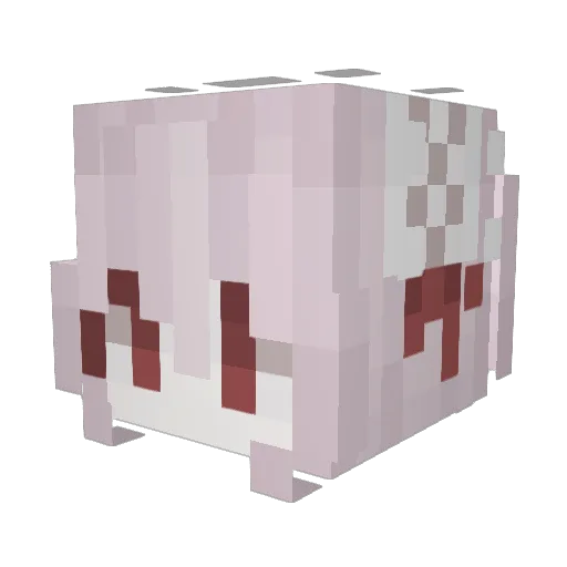 wymysl_ Minecraft avatar head, 3D render