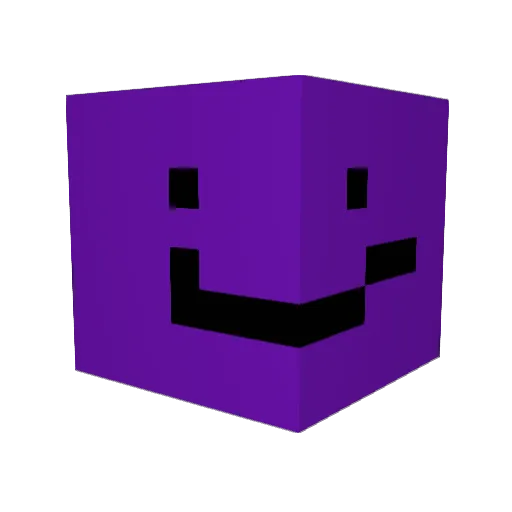 wynnj Minecraft avatar head, 3D render