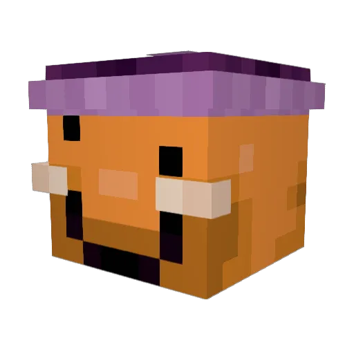 wyrmwoodsman Minecraft avatar head, 3D render