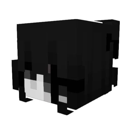 wyscig0wka Minecraft avatar head, 3D render