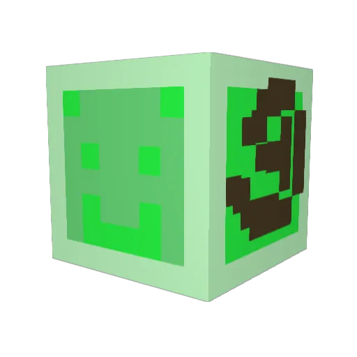 wyvun Minecraft avatar head, 3D render