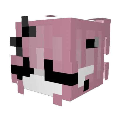 x1mena1x Minecraft avatar head, 3D render