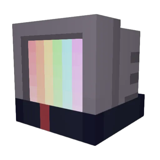 x302panda Minecraft avatar head, 3D render
