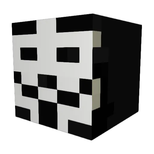 x32dbg Minecraft avatar head, 3D render