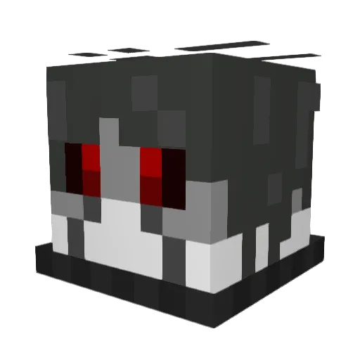 x38c Minecraft avatar head, 3D render