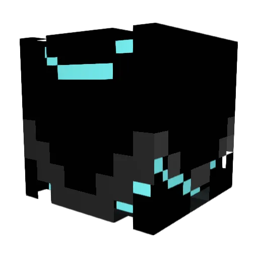 x66Silence Minecraft avatar head, 3D render