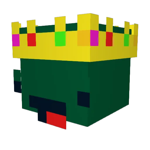 x7sc Minecraft avatar head, 3D render