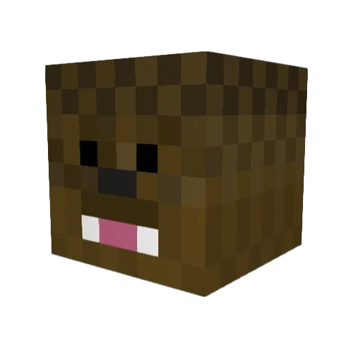 xALExx06 Minecraft avatar head, 3D render