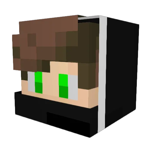 xAliBeyTR Minecraft avatar head, 3D render