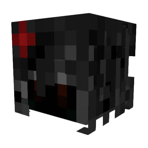 xAppL Minecraft avatar head, 3D render