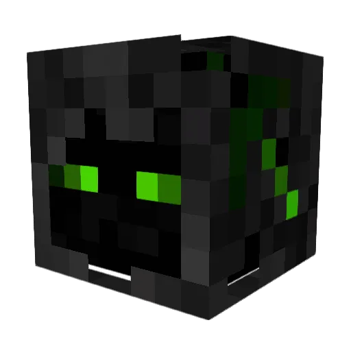 xArach_ Minecraft avatar head, 3D render