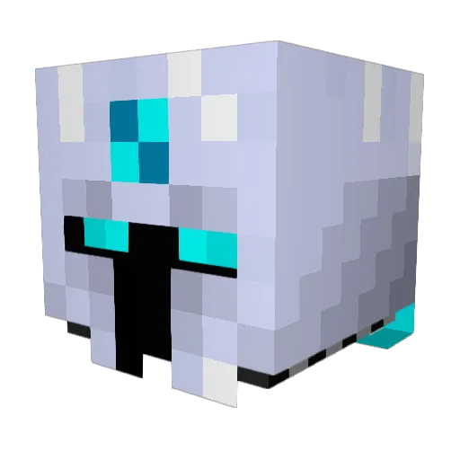 xArnoldMC Minecraft avatar head, 3D render