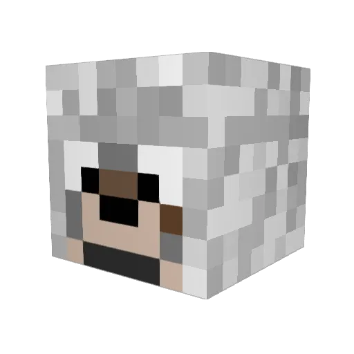 xAssassinex Minecraft avatar head, 3D render