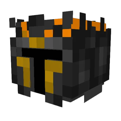 xAvExZ Minecraft avatar head, 3D render