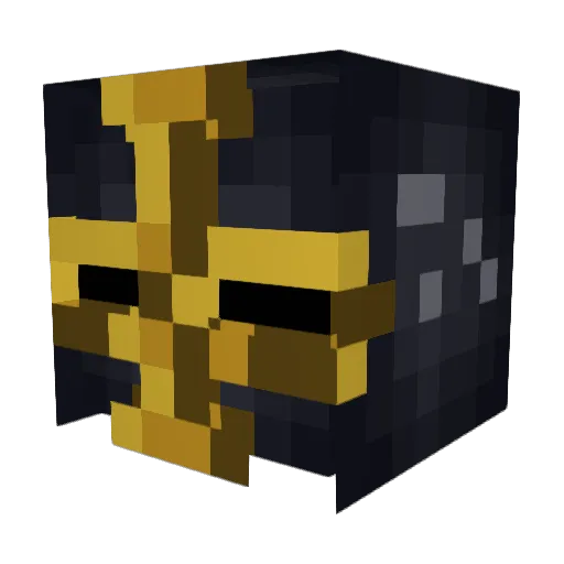 xAzureDragonx Minecraft avatar head, 3D render