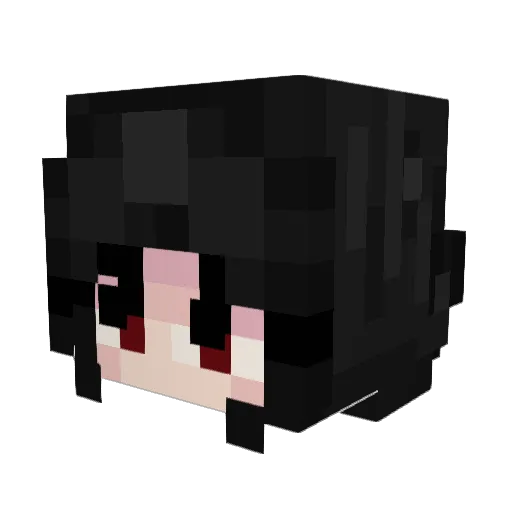 xB3nnyXII_ Minecraft avatar head, 3D render