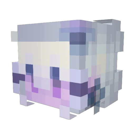 xBINCIx Minecraft avatar head, 3D render
