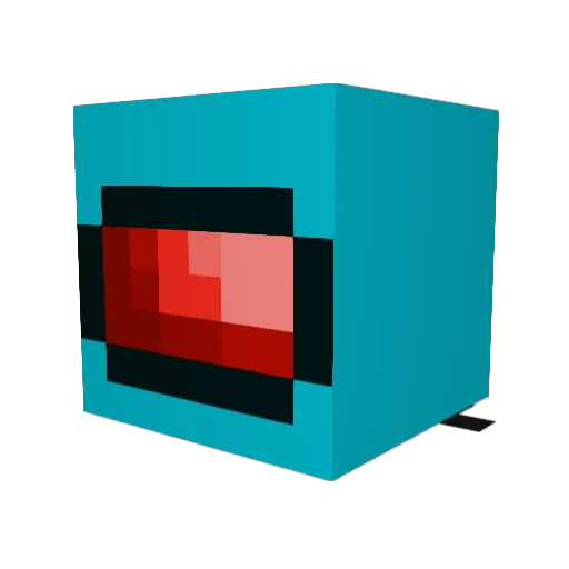 xBL4Z3 Minecraft avatar head, 3D render
