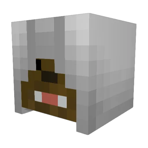 xBaccasxCreed Minecraft avatar head, 3D render