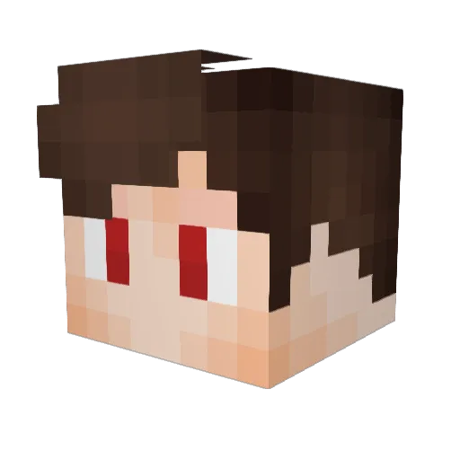 xBadBoy_ Minecraft avatar head, 3D render