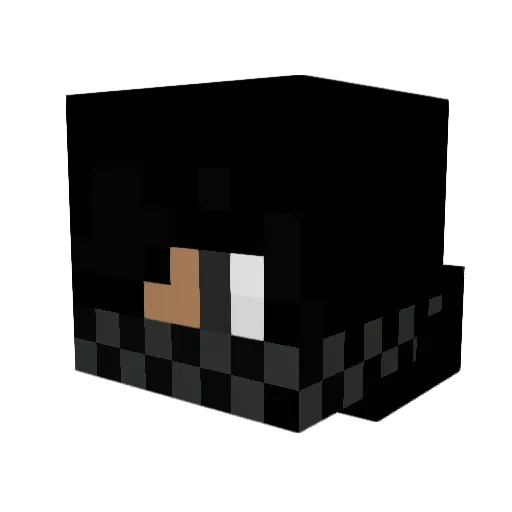 xBadMitBac_yz Minecraft avatar head, 3D render