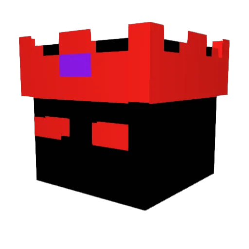 xBajenz Minecraft avatar head, 3D render