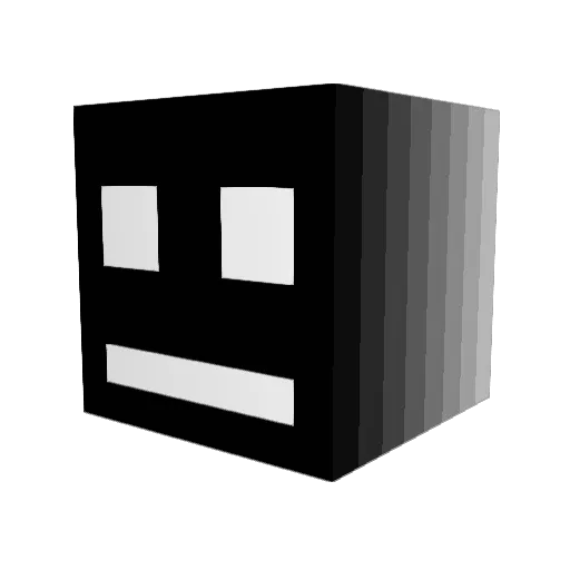 xBenediktx Minecraft avatar head, 3D render