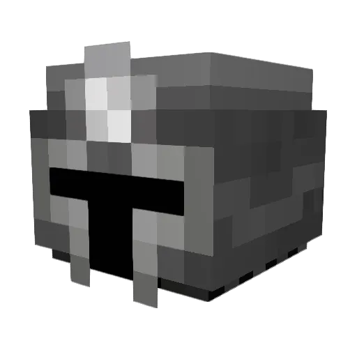 xBleachrx Minecraft avatar head, 3D render
