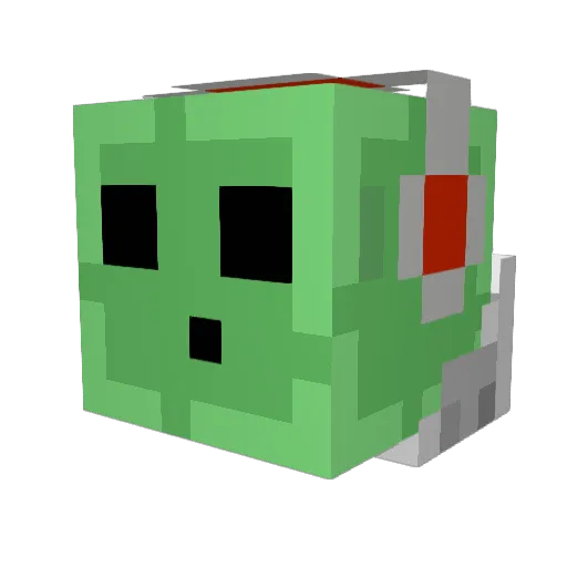 xBlue_Phoenix88 Minecraft avatar head, 3D render