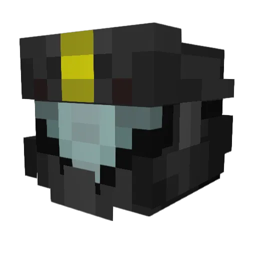 xBoss5473x Minecraft avatar head, 3D render