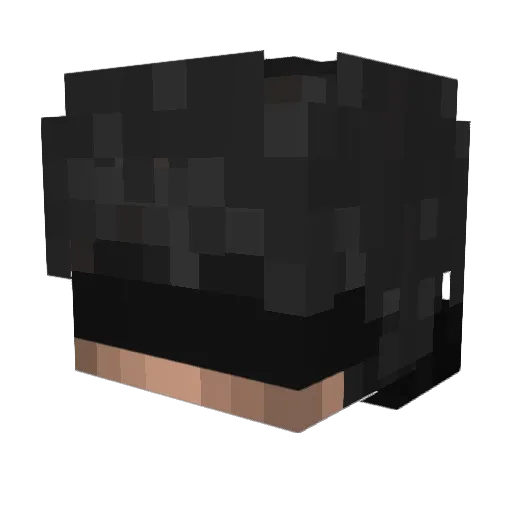 xBryanHie Minecraft avatar head, 3D render