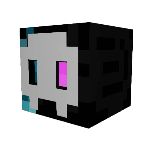 xBtee Minecraft avatar head, 3D render
