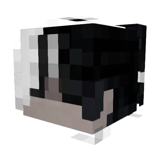 xBvrti Minecraft avatar head, 3D render