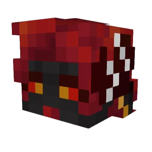 xCBravo Minecraft avatar head, 3D render