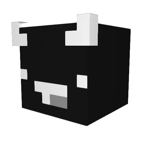 xCTGx Minecraft avatar head, 3D render